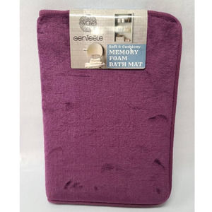 Genteele Memory Foam Bath Mat-17"x24"